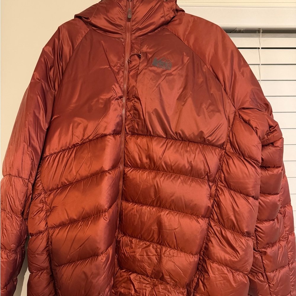 REI Men's Copper Puffer Jacket with Hood